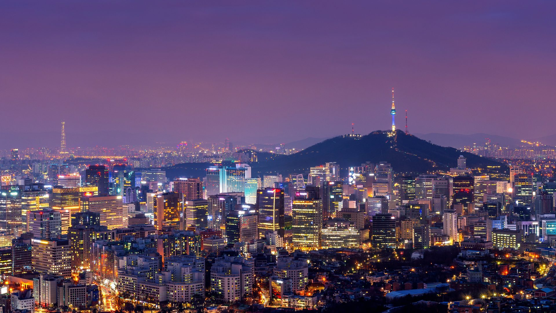 Paisagem urbana de Seul, Coreia do Sul